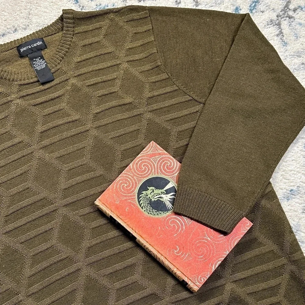 Pierre Cardin Wool mix - Men’s Crew Neck Sweater - Excellent condition - XL - Picture 3 of 6
